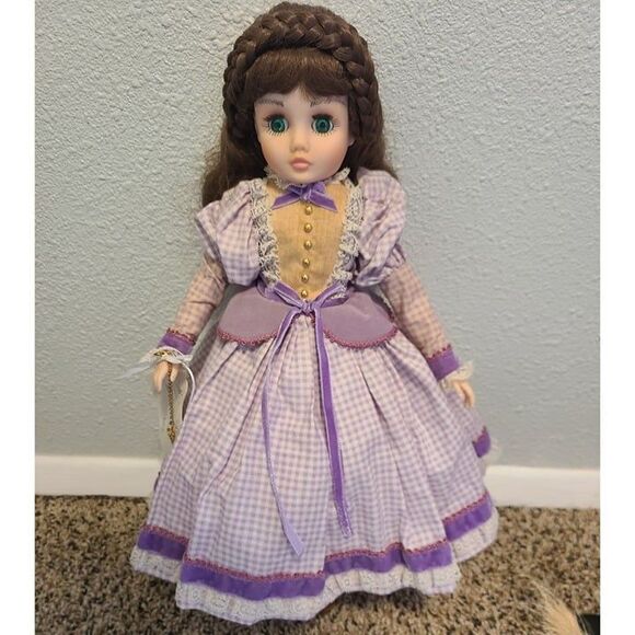 RARE Meg March & Charm Necklace Little Women Journal 16” 1998 Madame Alexander - Picture 1 of 7